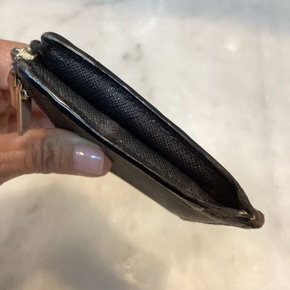 Kate Spade Black Zip Card Wallet - Picture 6 of 7